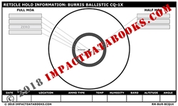 Burris Ballistic CQ-1X (Laminated)