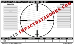 Burris G2B Mil-Dot (Laminated)