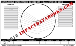 Burris XTR II Ballistic 5.56 Gen 3 (Laminated)