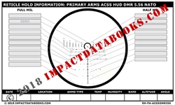 Primary Arms ACSS HUD DMR 5.56 NATO (Laminated)