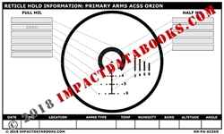 Primary Arms ACSS Orion (Laminated)