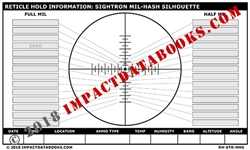 Sightron Mil-Hash Silhouette (Laminated)