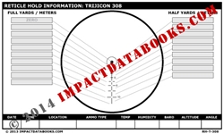 Trijicon 308 Reticle (Laminated)