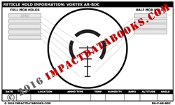 Vortex AR-BDC Reticle (Laminated)