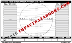 Vortex EBR-7 MOA Reticle (Laminated)