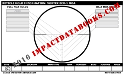 Vortex ECR-1 MOA Reticle (Laminated)