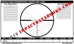 Vortex HSR-4 MOA Reticle